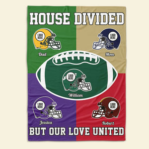 Personalized Gifts For American Football-loving Family Blanket 07huti161024 - Blanket - GoDuckee