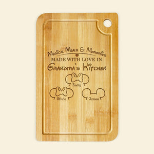 Personalized Gifts For Grandmothers Engraved Cutting Board Magical Meals & Memories 06NATI200124 - Home Decor - GoDuckee