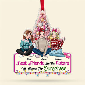 Personalized Gifts For Friends Christmas Ornament 02xqti110924hh - Ornament - GoDuckee