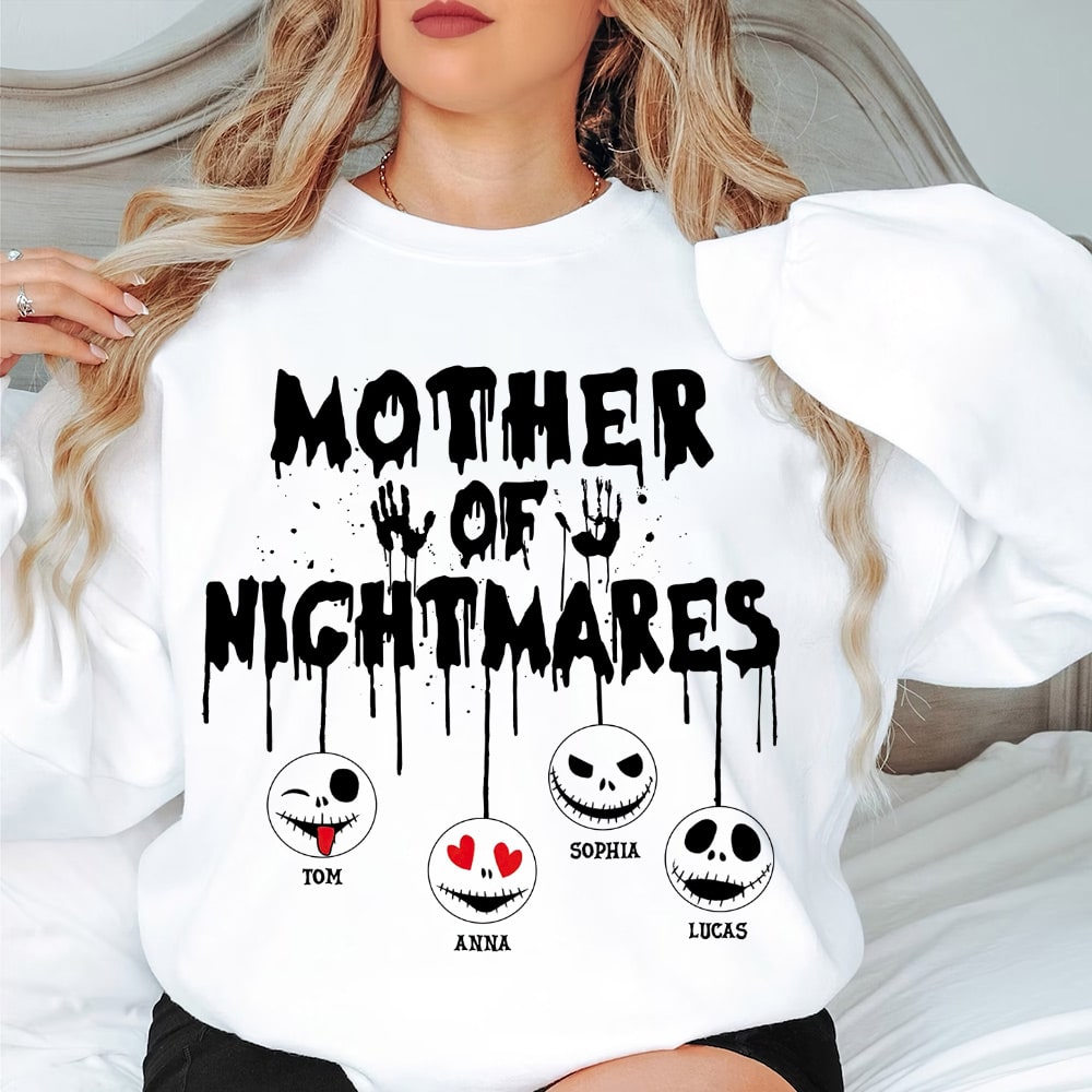 Personalized Gifts For Mothers Shirt Horror Kid 03OHTI020224 - 2D Shirts - GoDuckee