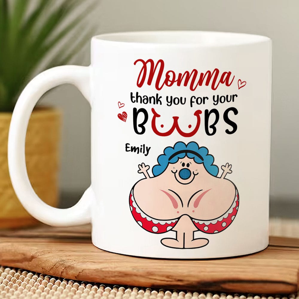 Personalized Gifts For Mother Coffee Mug Momma Thank You 01KATI060324 - Coffee Mugs - GoDuckee