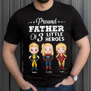 Personalized Gifts For Father & Mother Shirt Proud Father 01KATI010224PA - 2D Shirts - GoDuckee