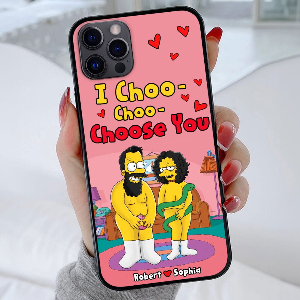 Personalized Gifts For Couple Phone Case 05nati020724 I Choose You - Phone Case - GoDuckee