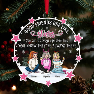 Personalized Gifts For Friends Christmas Ornament 04toti221024 - Ornament - GoDuckee