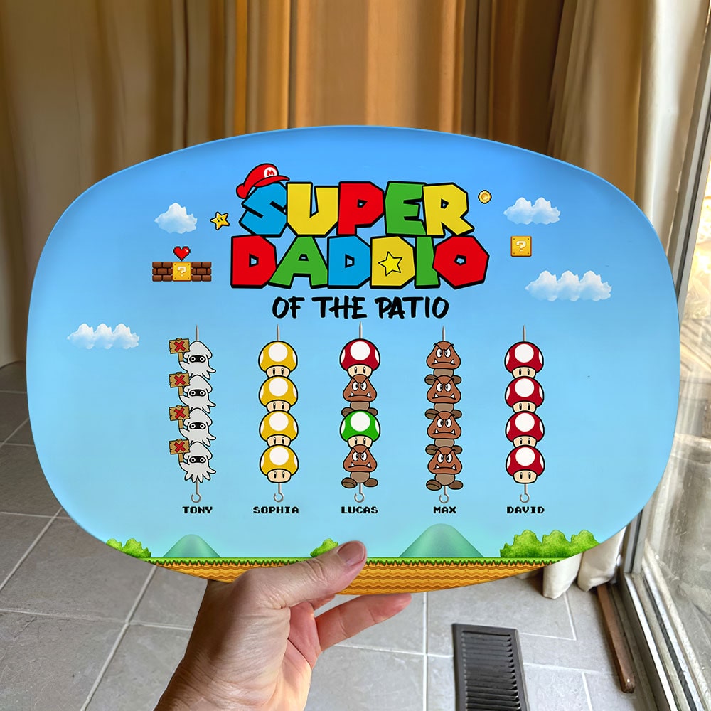 Super Family 02DNTI070623 Personalized Resin Plate - Resin Plate - GoDuckee