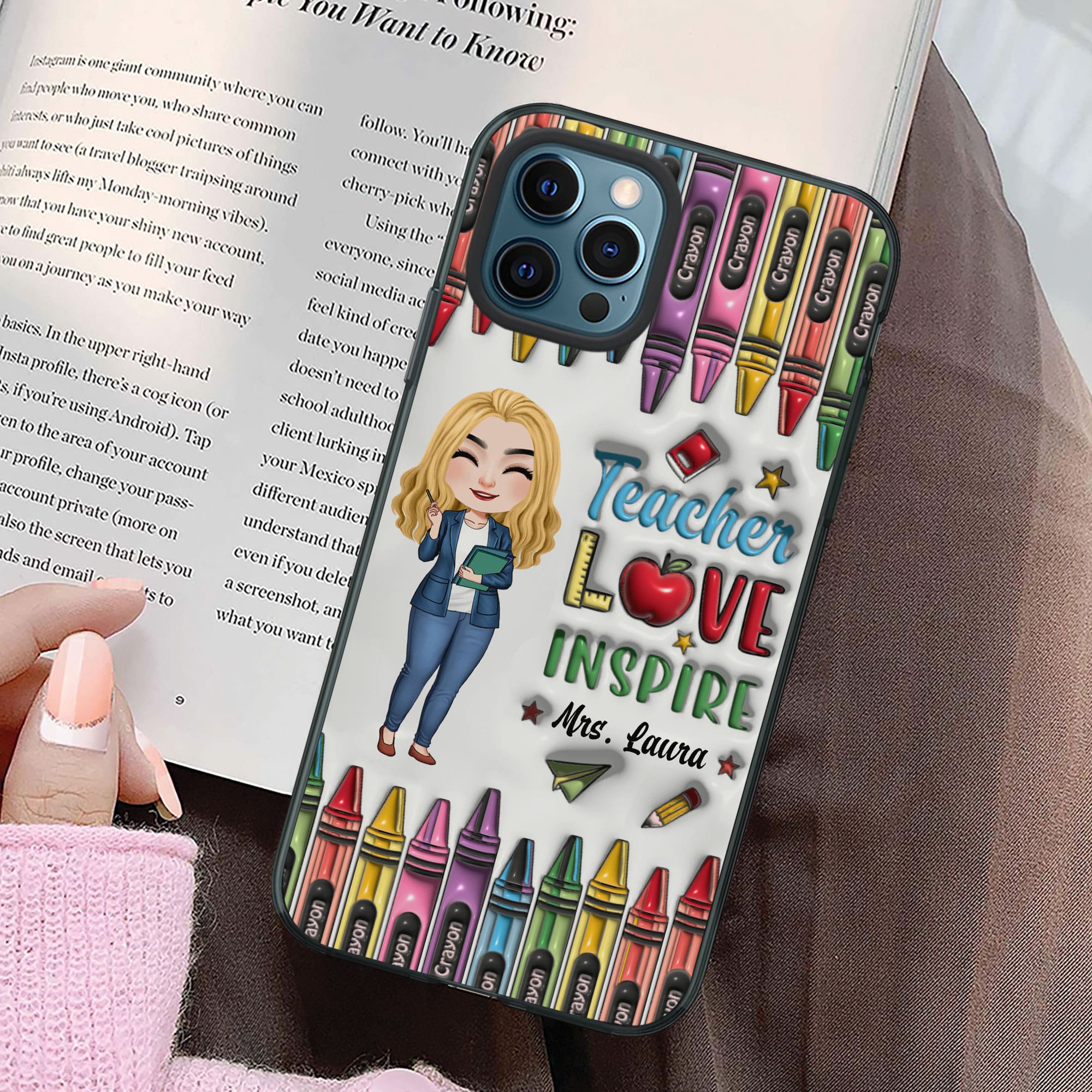 Personalized Gifts For Teacher Phone Case 02xqti0807hh - Phone Case - GoDuckee