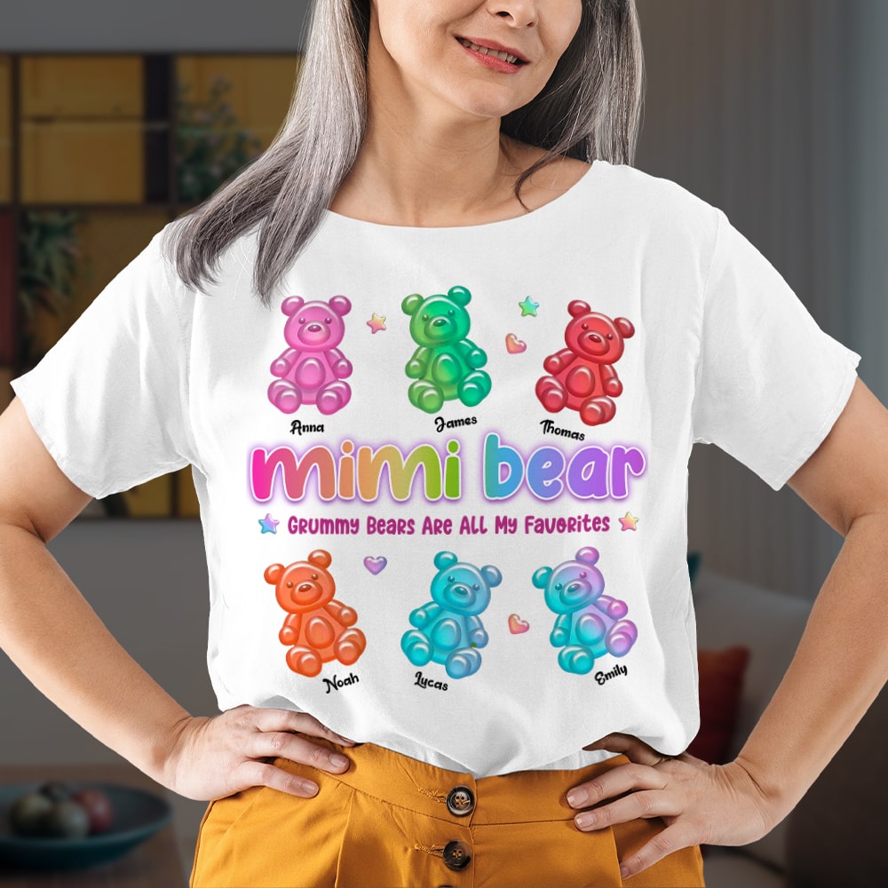 Personalized Gift For Mother Shirt Mimi Bear 03OHTI150124 - Shirts - GoDuckee