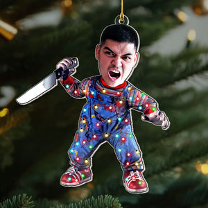 Horror Character, Custom Photo 01OHTI131123 Ornament, Christmas Custom Shape Ornament - Ornament - GoDuckee