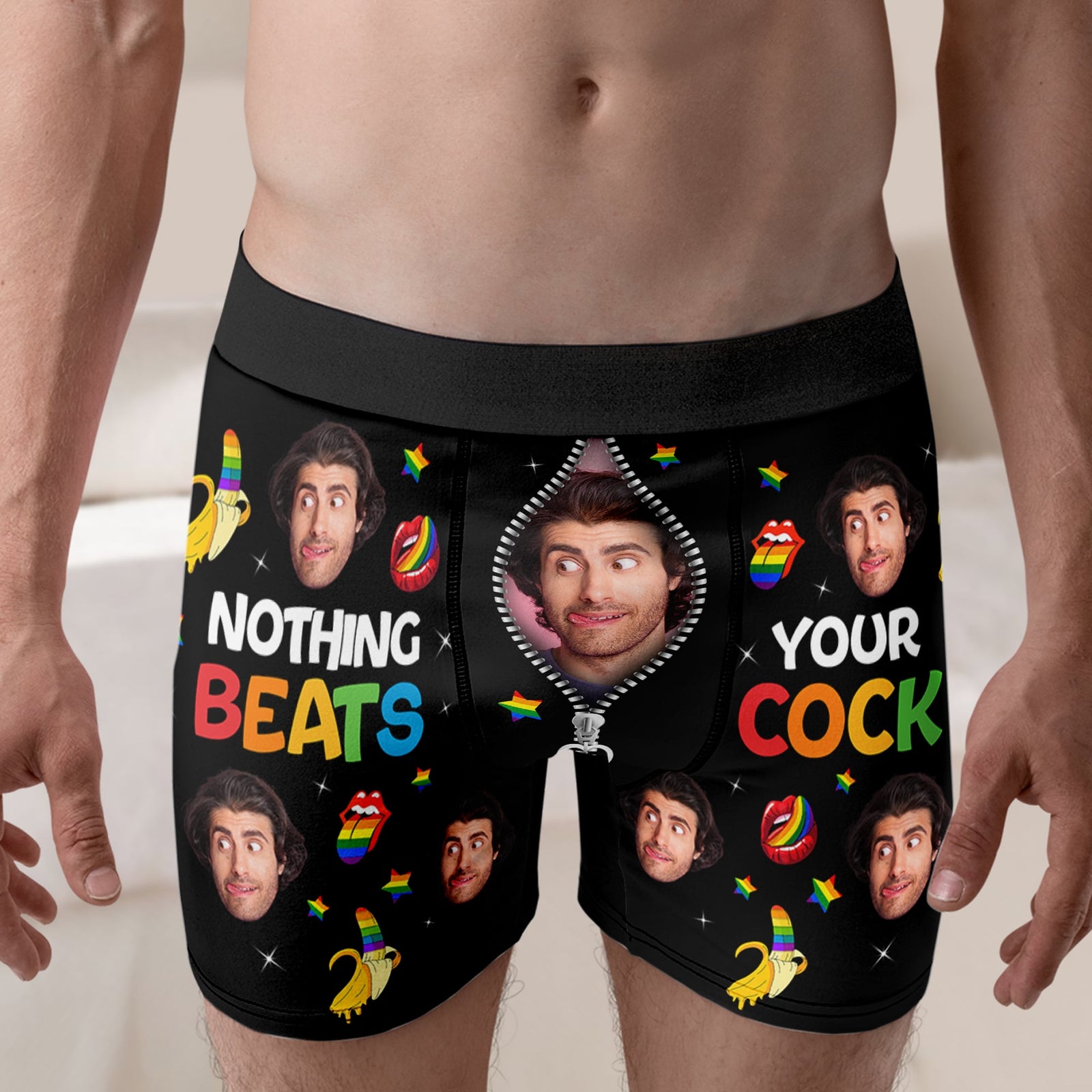 Custom Photo Gifts For LGBT Men's Boxers 01xqti240624 - Boxer Briefs - GoDuckee