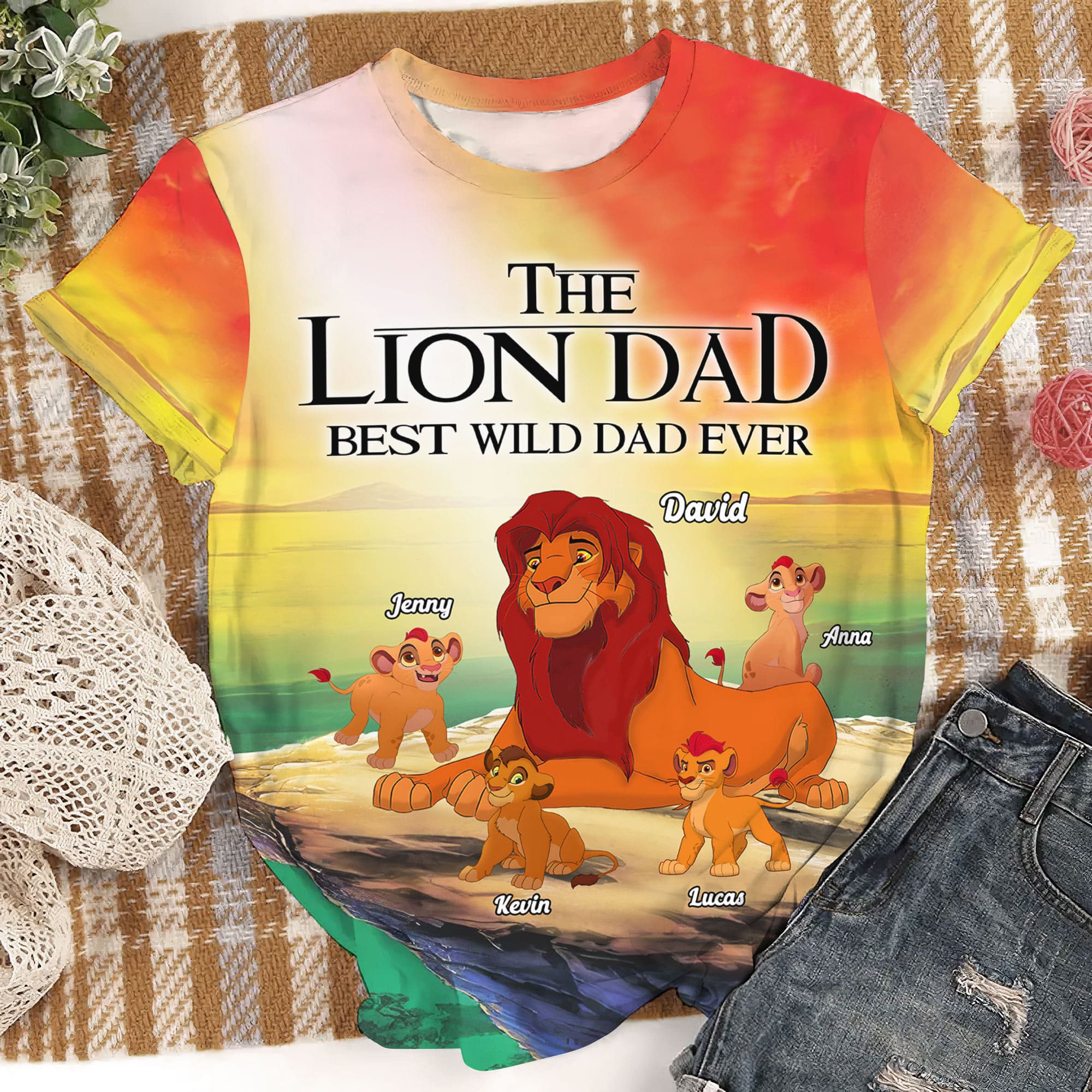 Personalized Gifts For Dad 3D Shirt 052OHTI150424 Father's Day - 3D Shirts - GoDuckee