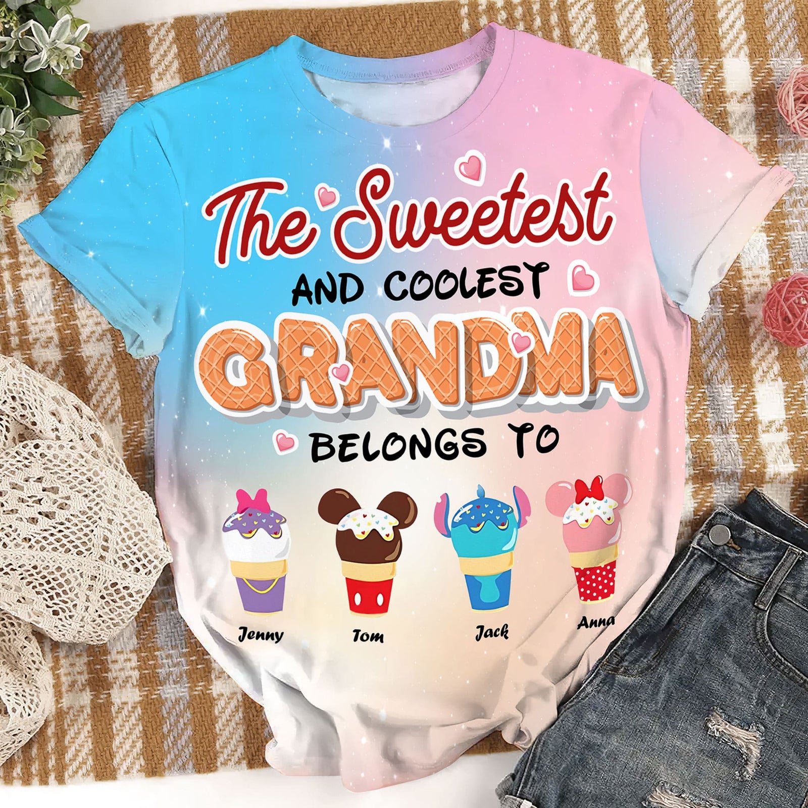 Personalized Gifts For Mom 3D Shirt 06HTTI090424 Mother's Day - 3D Shirts - GoDuckee