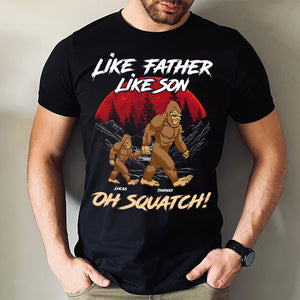 Personalized Gifts For Dad Shirt Like Father Like Son - 2D Shirts - GoDuckee