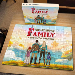 Personalized Gifts For Family Jigsaw Puzzle 04xqti130624hg - Jigsaw Puzzles - GoDuckee