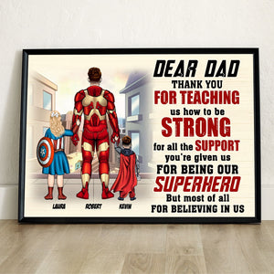 Personalized Gifts For Dad Poster 05nati270524pa Father's Day - Canvas Print - GoDuckee