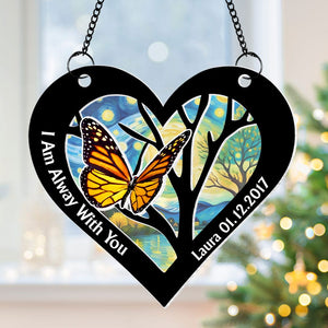 Personalized Gifts For Heaven Suncatcher Ornament 03huti221024 - Ornament - GoDuckee