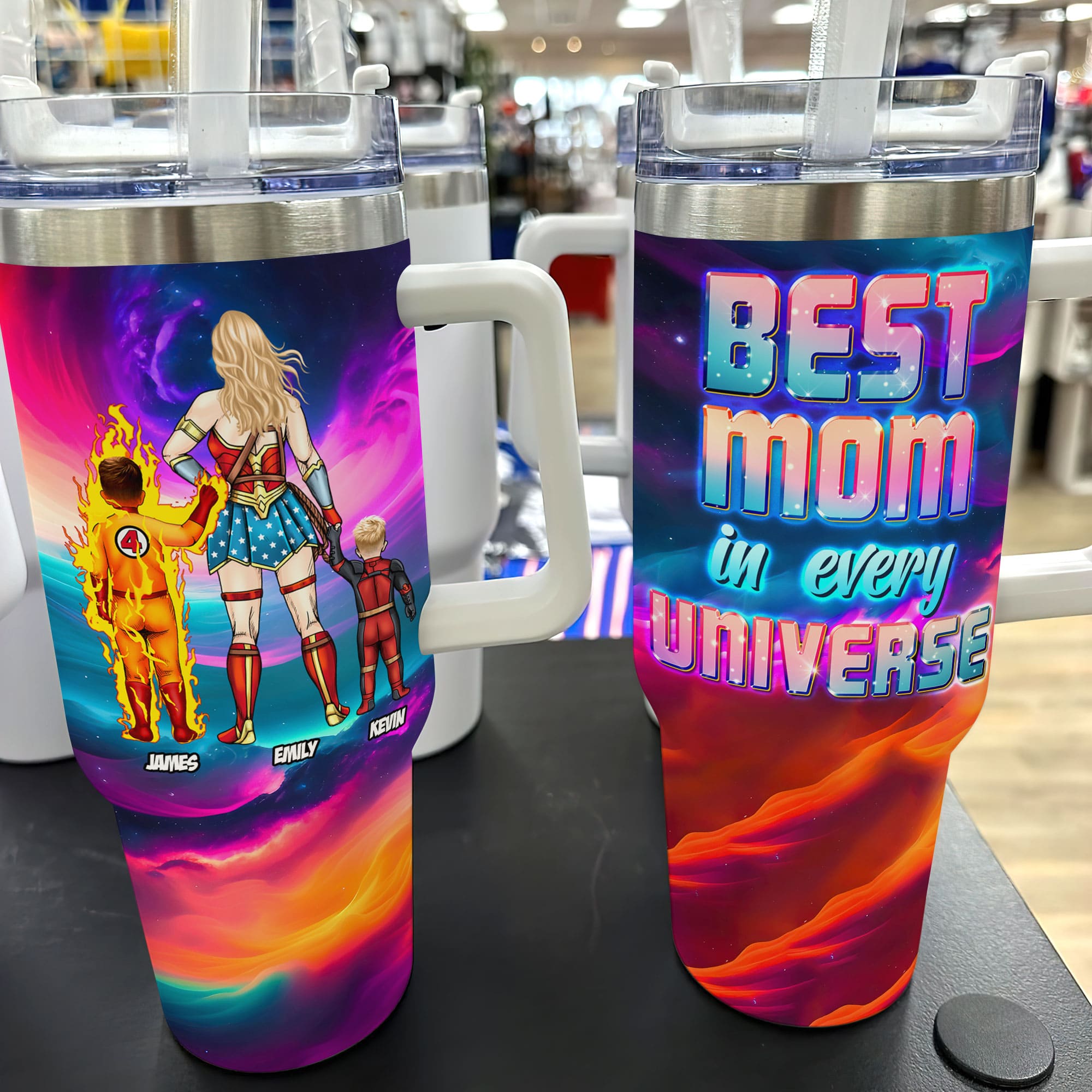 Personalized Gifts For Mother Tumbler Best Mom In Every Universe 06HUTI300324PA - Tumbler Cups - GoDuckee