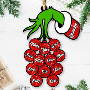 Christmas Tree Decor - Gift For Family TT 04ACDT250823 Personalized Wood Ornament - Ornament - GoDuckee