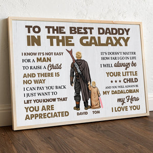 We Love You Daddy, 04NADT270423HH Personalized Canvas Poster - Poster & Canvas - GoDuckee