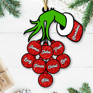 Christmas Gift For Family Personalized Christmas Ornament - Ornament - GoDuckee