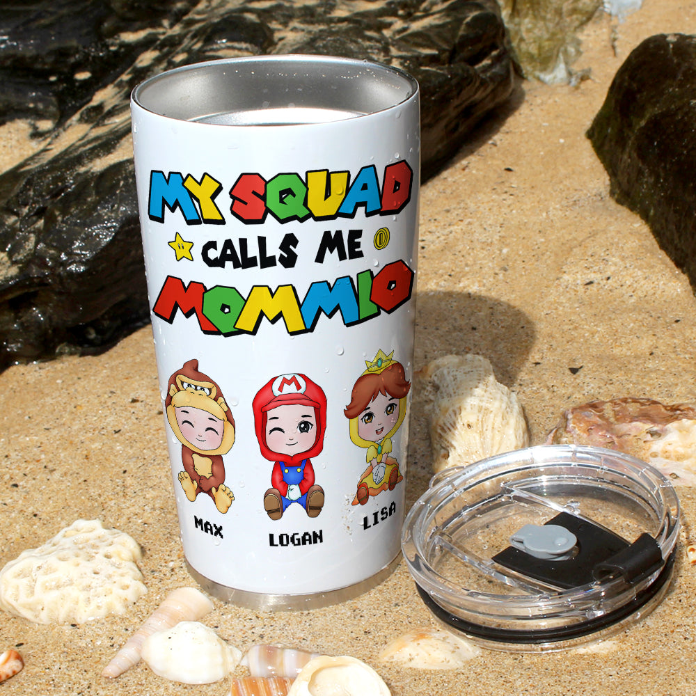 My Squad Call Me, Personalized Tumbler 05HUTI300523HA - Tumbler Cup - GoDuckee