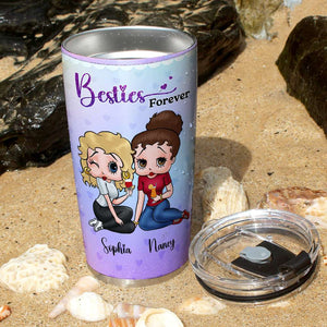 To My Bestie 02HUDT050823HH Personalized Tumbler, Gifts For Bestie - Tumbler Cup - GoDuckee