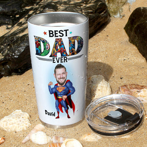 Custom Photo Gifts For Dad Tumbler 032hutn220224 Father's Day - Tumbler Cups - GoDuckee