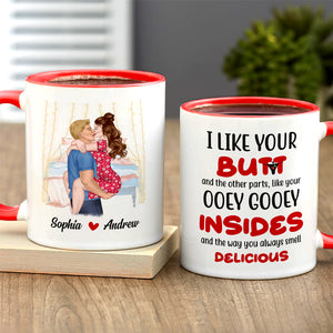 I Like You, Personalized Couple Make Love Mug 03DNDT060323TM - Coffee Mug - GoDuckee