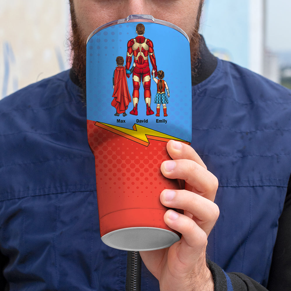 Dad TZ-5DTHH-06HUDT270423TM Personalized Tumbler Cup - Drinkware - GoDuckee