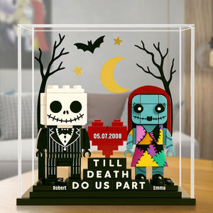 Horror Couple Plaque - Personalized Gifts For Couple 05nati290525 - Shaped Plaques - GoDuckee