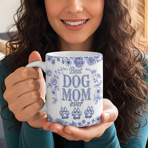 Dog Mom Coffee Mug - Personalized Gifts For Dog Lovers 03pgti160725 - Coffee Mug - GoDuckee