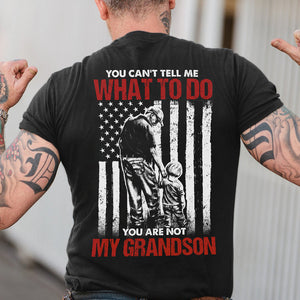 You Can't Tell Me What To Do, Personalized Shirt, Gift For Dad, Father's Day Gift - Shirts - GoDuckee