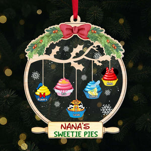 Personalized Christmas Gifts For Grandparents Acrylic Ornament 05TOTI240724 - Ornament - GoDuckee