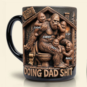 Dad's Rare Personal Space Fun Magic Mug - Personalized Gifts For Dads 01QHTI070526 - Coffee Mug - GoDuckee