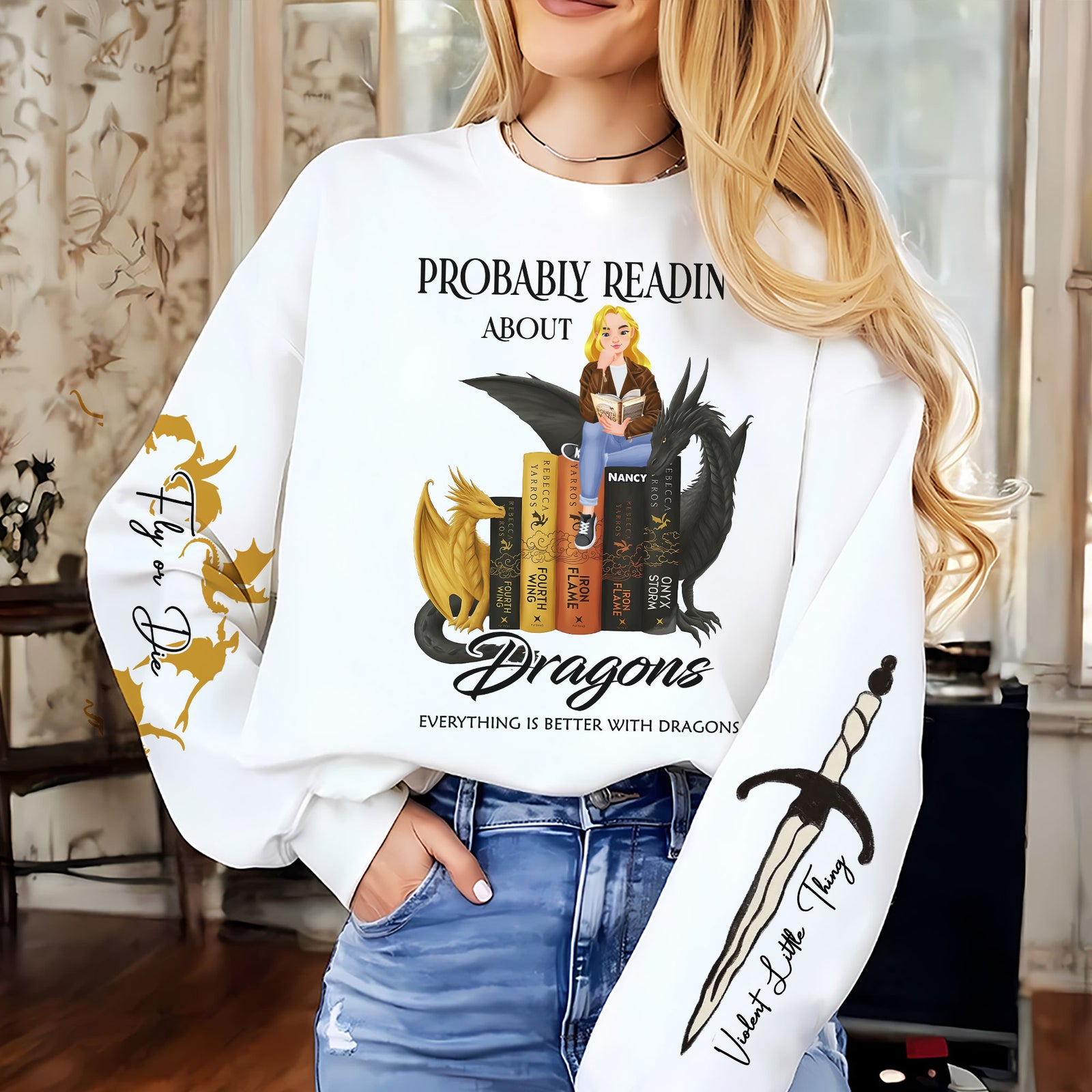 Personalized Gifts For Book Lover Shirt 05huti070325pa - AOP Products - GoDuckee