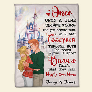 Once Upon A Time I Became Yours 04qhti291123da Personalized Blanket - Blanket - GoDuckee