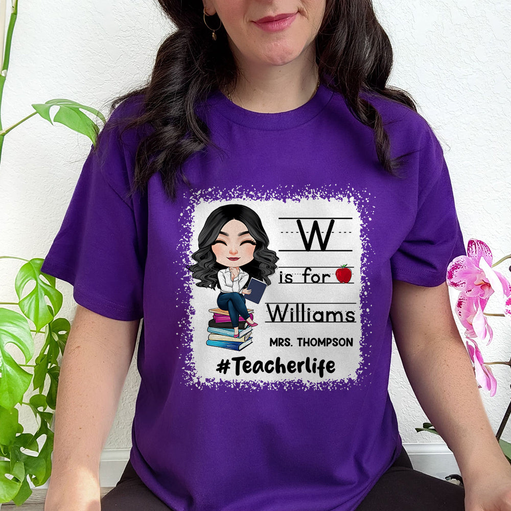 Teacher Life, Personalized Shirt, Gifts For Teacher - Shirts - GoDuckee