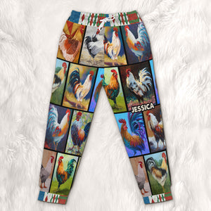 Personalized Gifts For Chicken Lover Sweatpants, Rooster Art 05qhti261224 - Shorts and Pants - GoDuckee