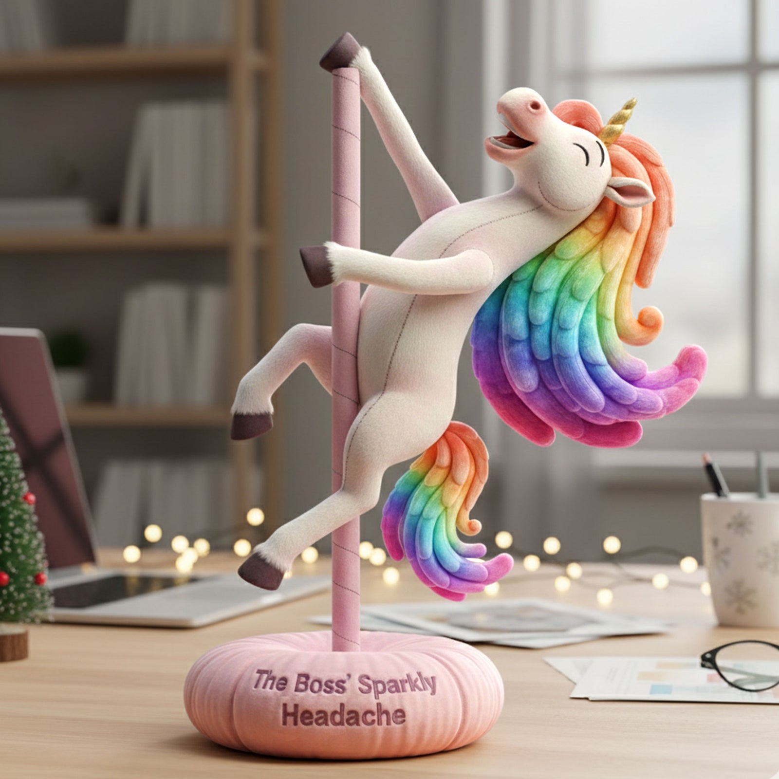 Unicorn Coworker Custom Pillow - Personalized Gifts For Coworker Pillow 02OHTI151125 - Pillow - GoDuckee