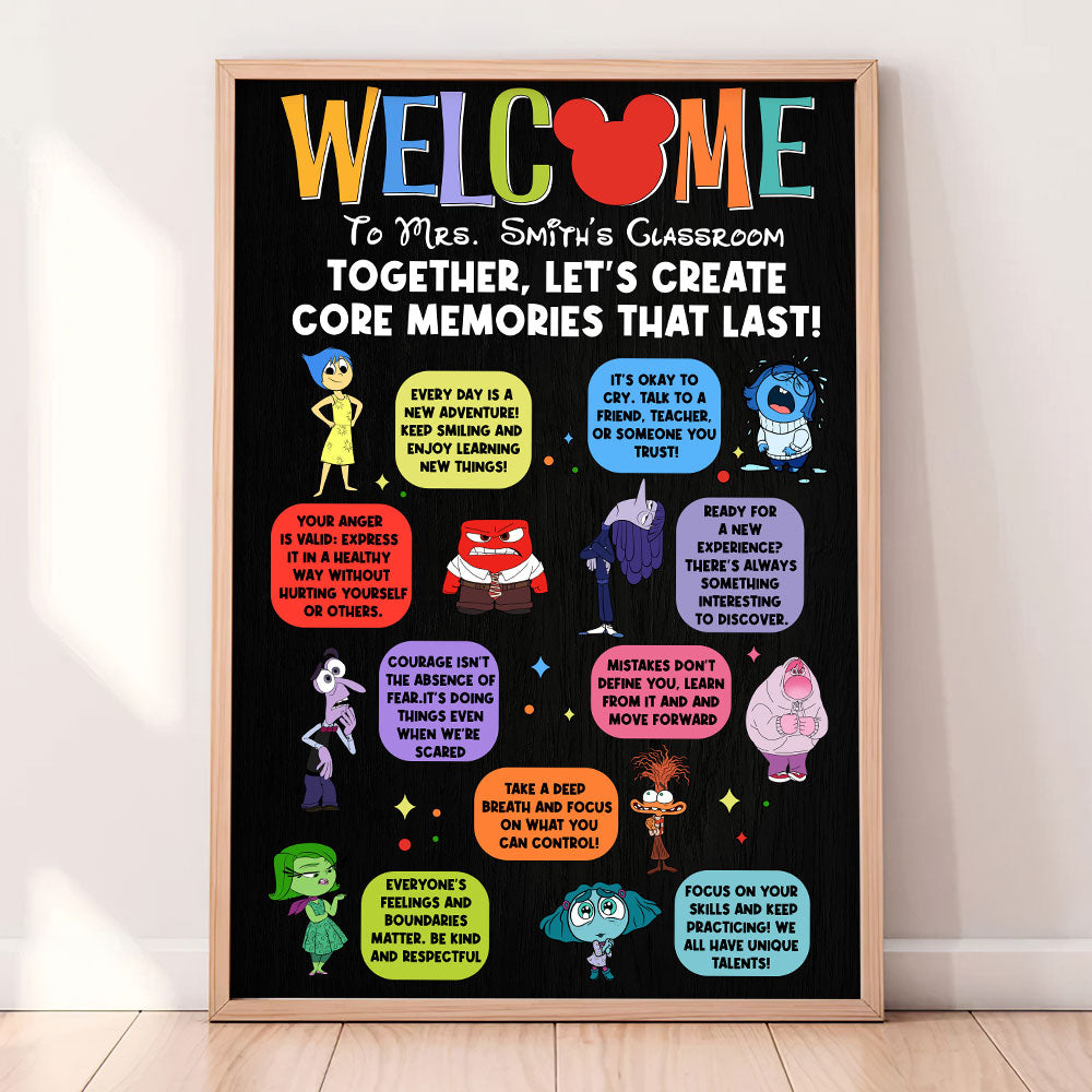 Personalized Gifts For Teacher Poster Welcome To Classroom 03XQTI070824 - Poster & Canvas - GoDuckee