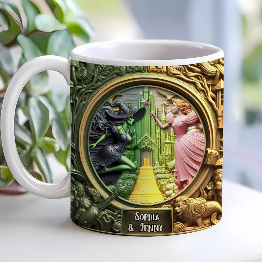 Personalized Gift For Besties Coffee Mug, Witch Movie Lover Best Duo Ever 01qhti301124 - Coffee Mug - GoDuckee