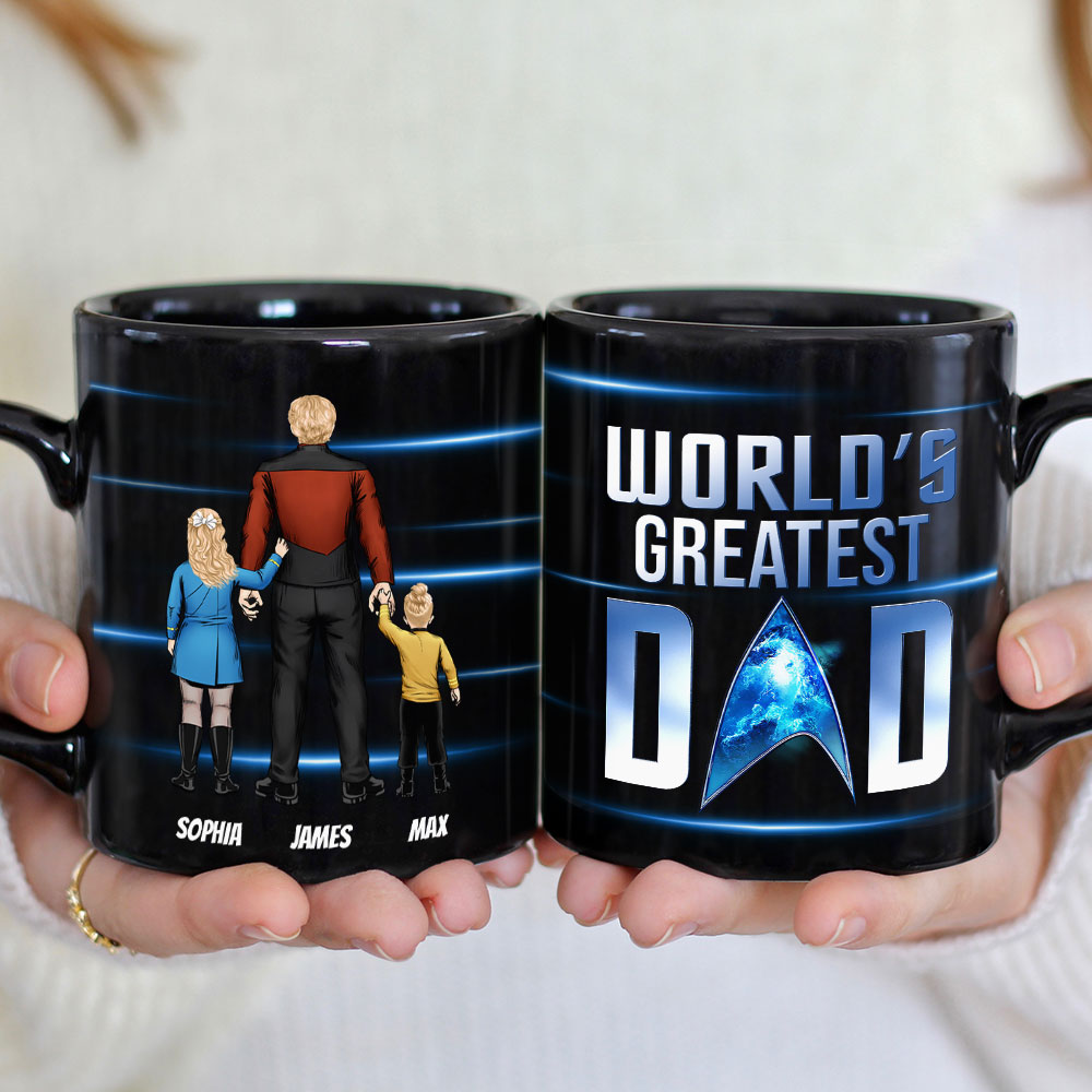 World's Greatest Dad Personalized Mug, Gift For Father's Day-2OHTI130523 - Coffee Mug - GoDuckee