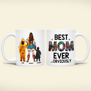 Best Mom Ever-Personalized Coffee Mug-Gift For Family-01qhqn161123tm - Coffee Mug - GoDuckee