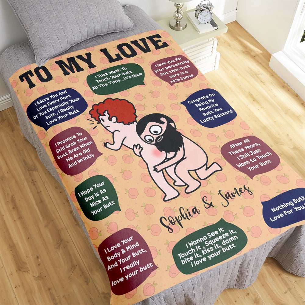 Personalized Gifts For Couple Blanket 04OHDC220624HH - Blanket - GoDuckee