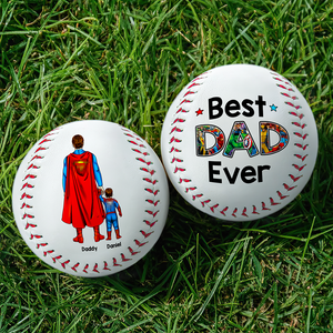 Super Dad Baseball - Personalized Gift For Dad 01ACHU290425PA - Baseball - GoDuckee