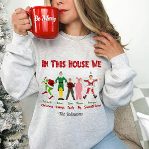 Personalized Gifts For Family Shirt, Classic Christmas Movies 01qhti251024 - Shirts - GoDuckee