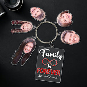 Custom Photo Gifts For Family Keychain 01OHTI210624 - Keychains - GoDuckee