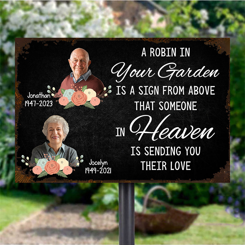 Custom Photo Memorial Gifts Metal Sign 03PGDC120724 - Metal Signs - GoDuckee