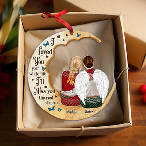 Personalized Gifts For Heaven Christmas Ornament 03ohti071124 - Ornament - GoDuckee