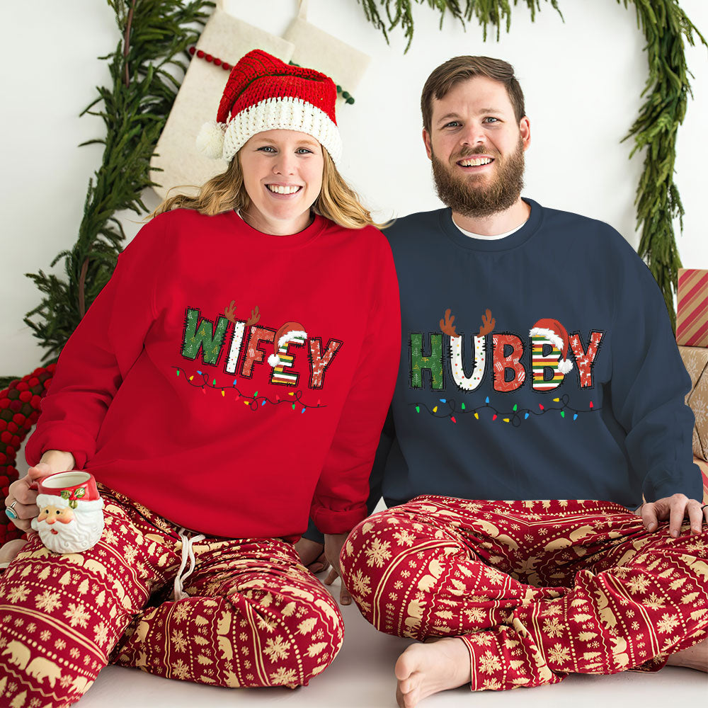 Husband and Wife Matching Christmas Shirts 181acti260824 - Shirts - GoDuckee