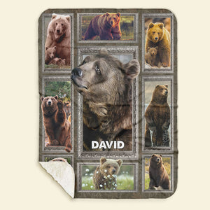 Personalize Gifts For Bear Lover Blanket 011qhti030125 - Blanket - GoDuckee